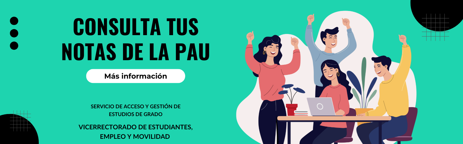 Consulta tus notas de PAU