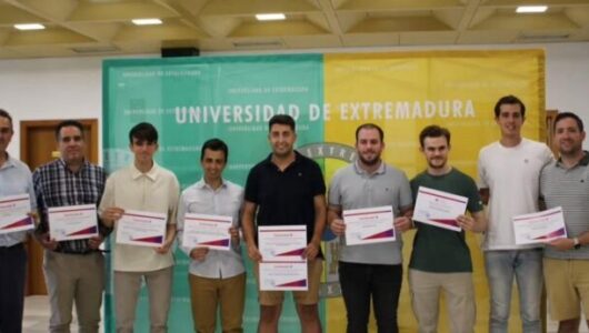 Entregados los Premios Santander X en colaboración con la Universidad de Extremadura
